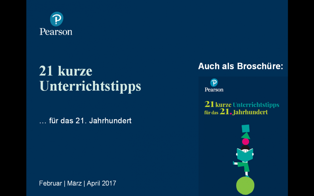 21 kurze Unterrichtstipps für das 21. Jahrhundert